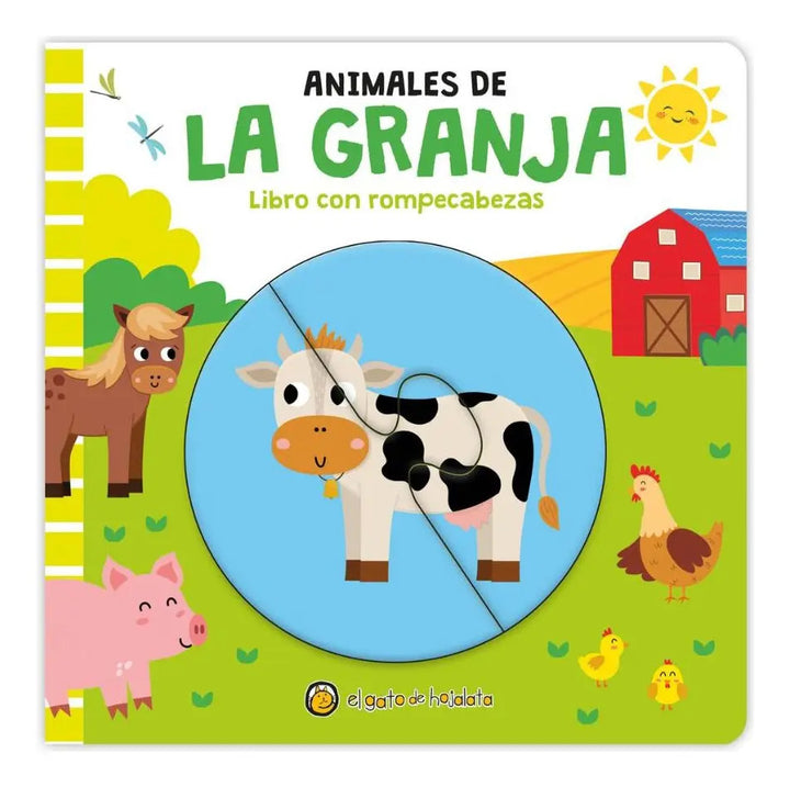Libro Didáctico Rompecabezas La Granja Para Niños