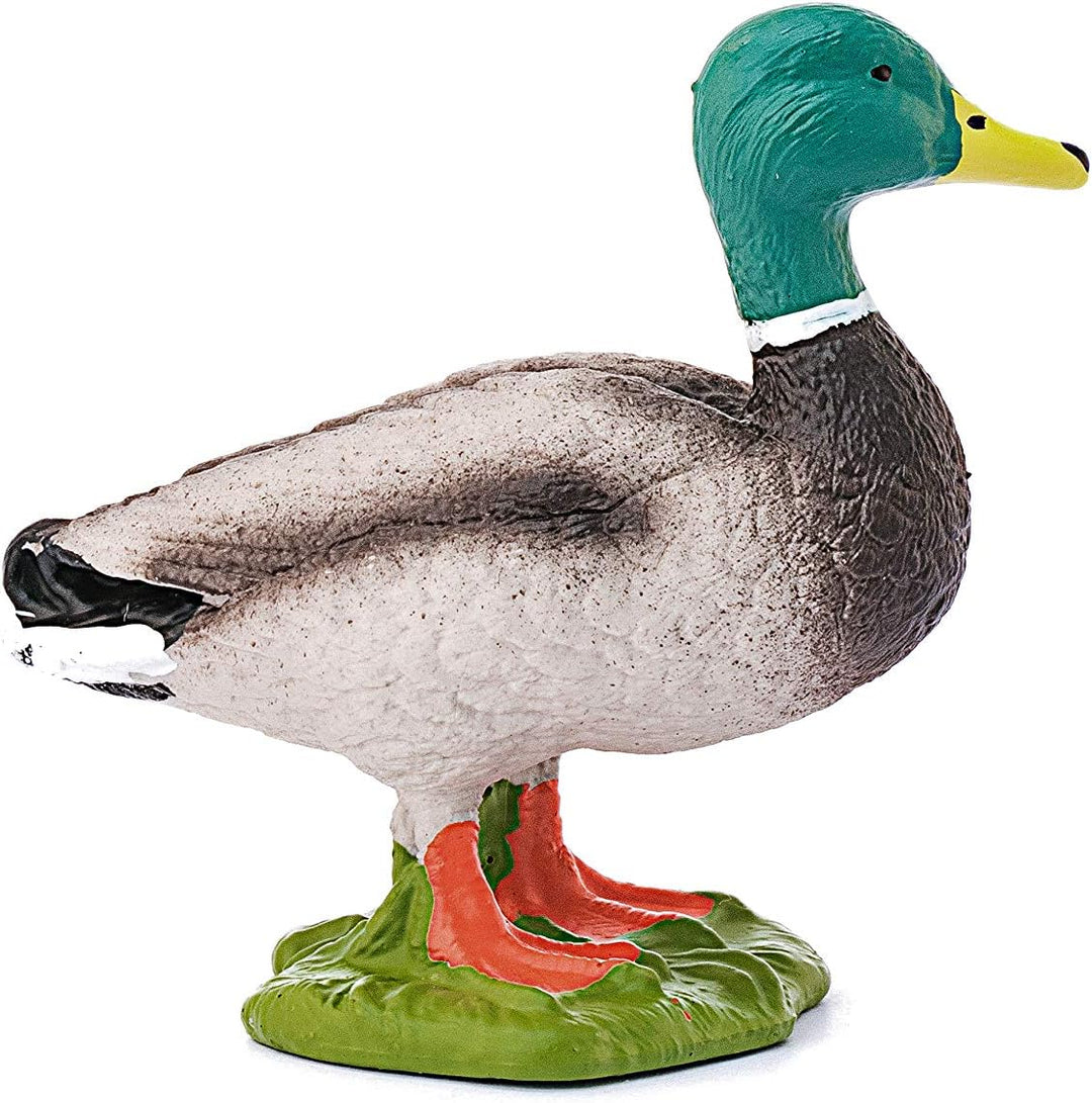 Figura Coleccionable Animales Pato Pintada A Mano
