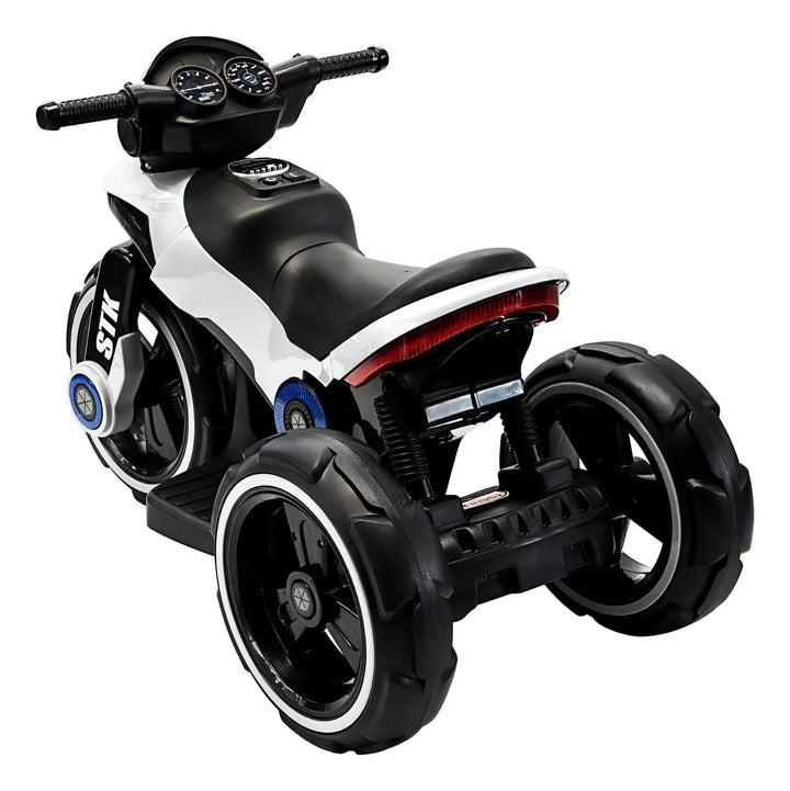 Moto Montable Eléctrico Star Trek Blanco Prinsel Niños