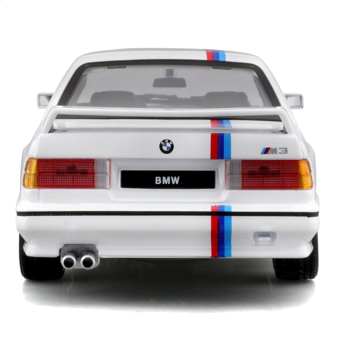 Carro Coleccionable 1:24 Bmw M3 (e30) 1988 Blanco