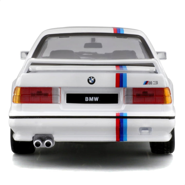 Carro Coleccionable 1:24 Bmw M3 (e30) 1988 Blanco