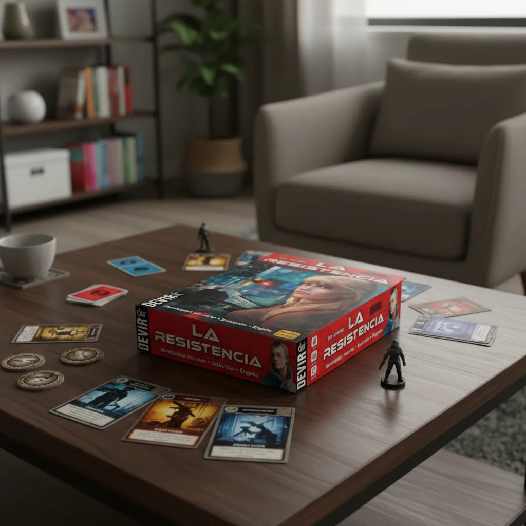 Juego De Mesa La Resistencia Estrategia Adultos