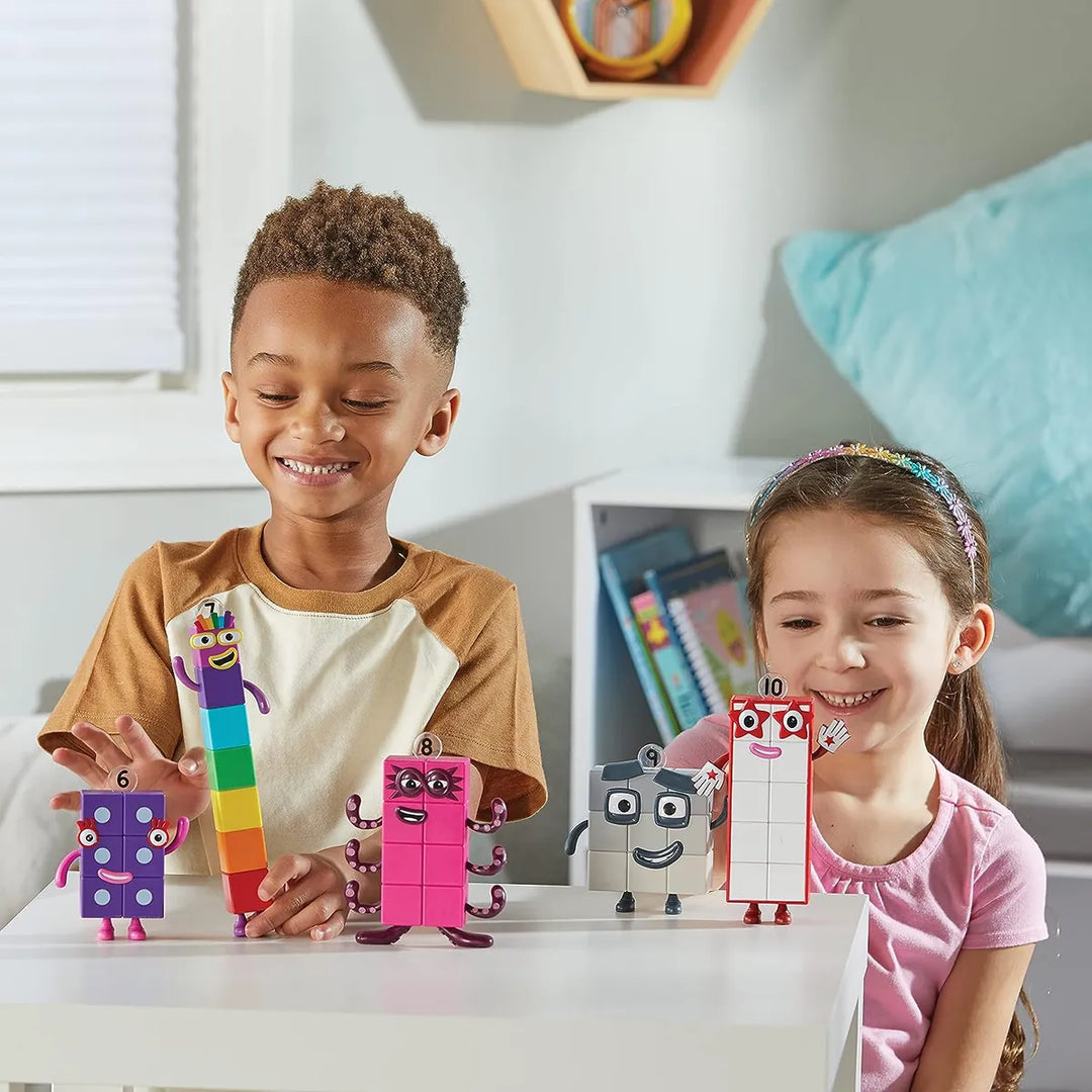 Juego Figuras Numberblocks Del 6 Al 10 Niños