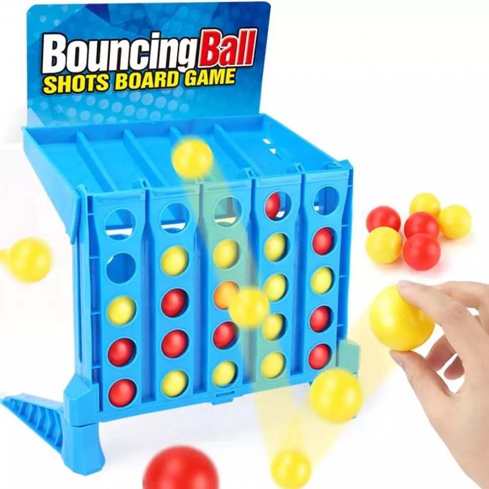 Juego De Mesa Ping Pong 4 En Línea Para Niños Familia