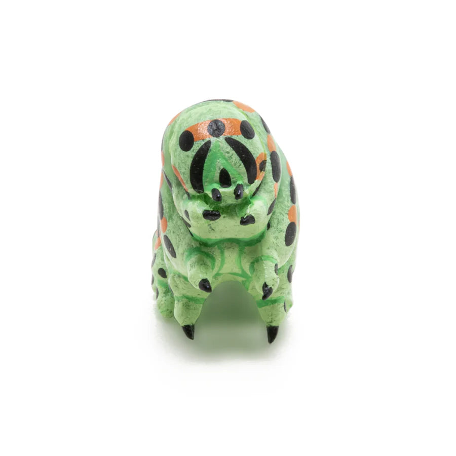 Figura Coleccionable Oruga Pintado A Mano Papo Para Niños