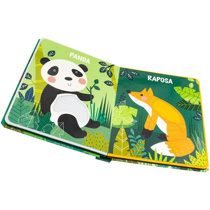 Libro Interactivo Reino Animal Texturas De Fieltro Niños