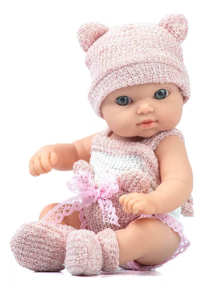 Juguete Estilo Bebé Realista Ropa Tejida Para Niñas