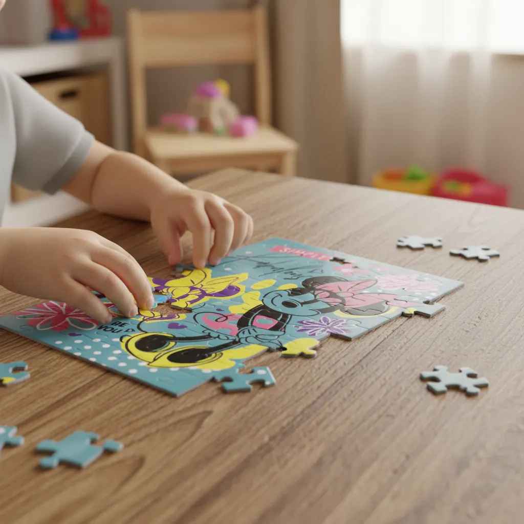 Rompecabezas Minnie Mouse 55 Piezas Niños