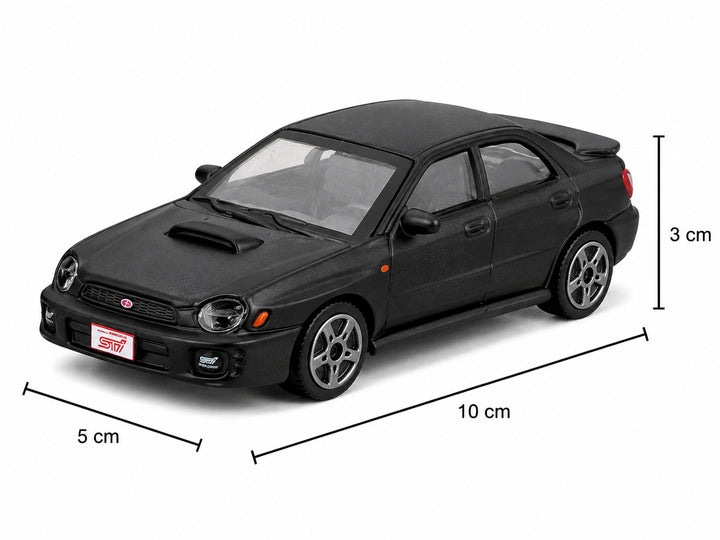 Carro Coleccionable A Escala Bburago 1/43 Subaru Wrx Negro
