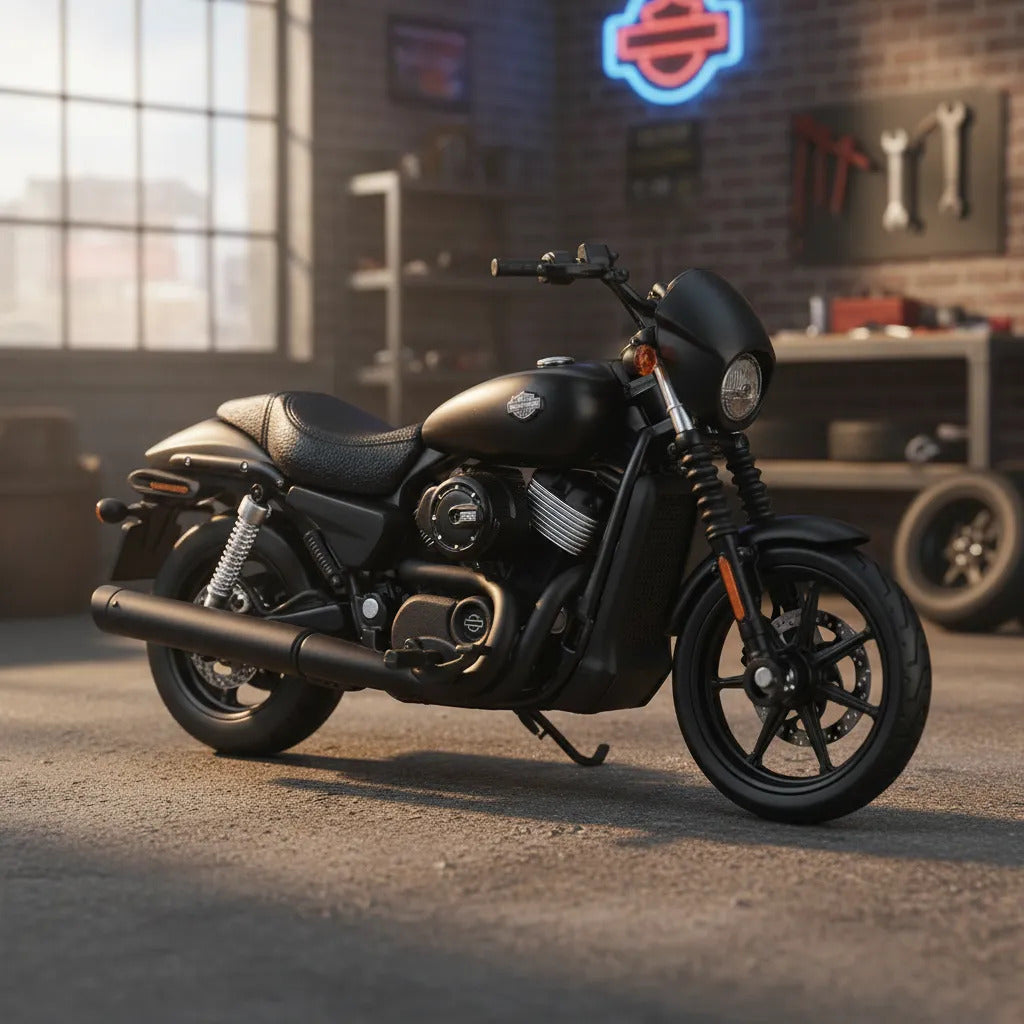 Moto De Escala Harley-davidson Street 750 2015 Para Niños