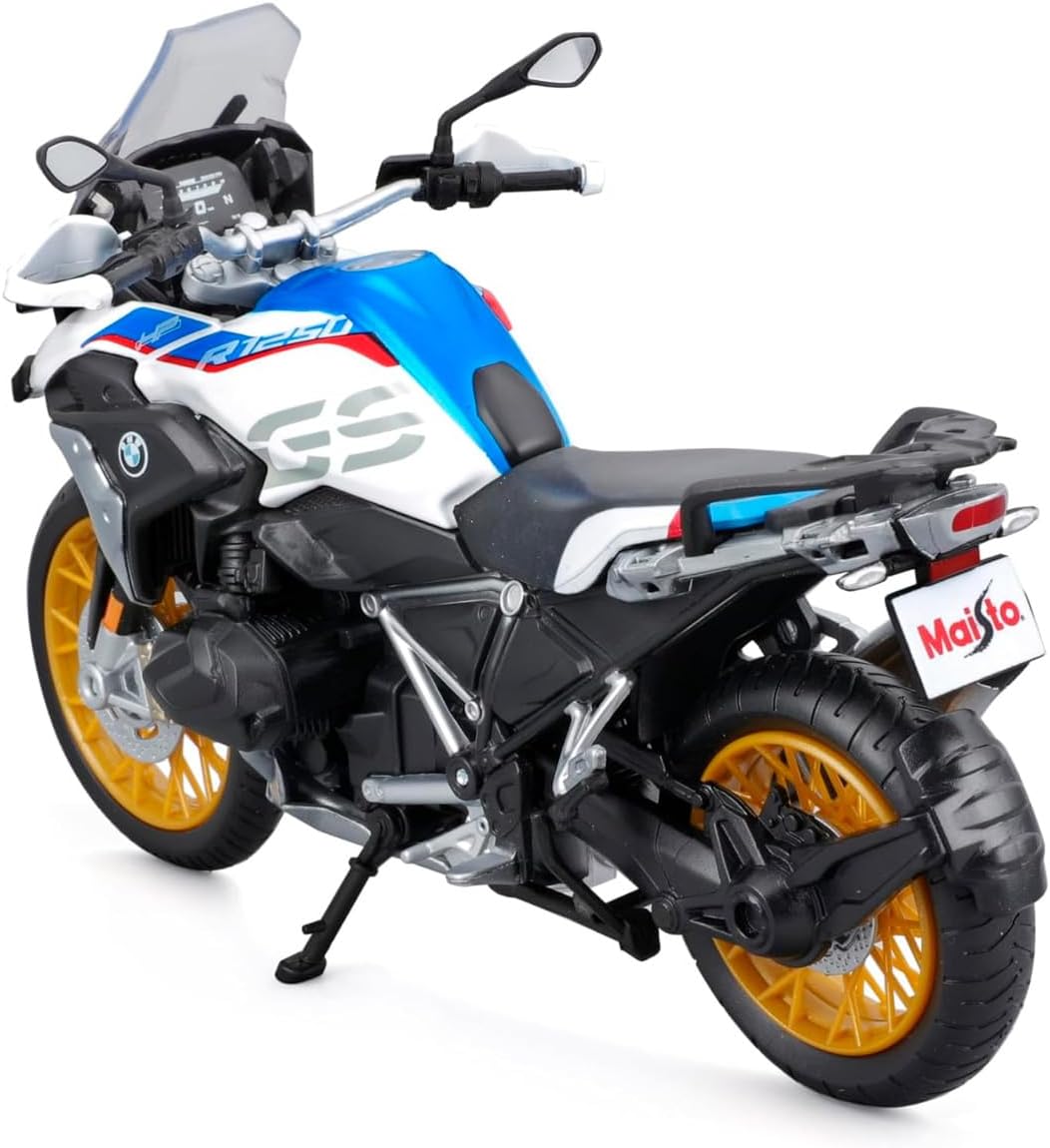 Moto Coleccionable Escala 1:18 Maisto Bmw R1250 Gs Blanco