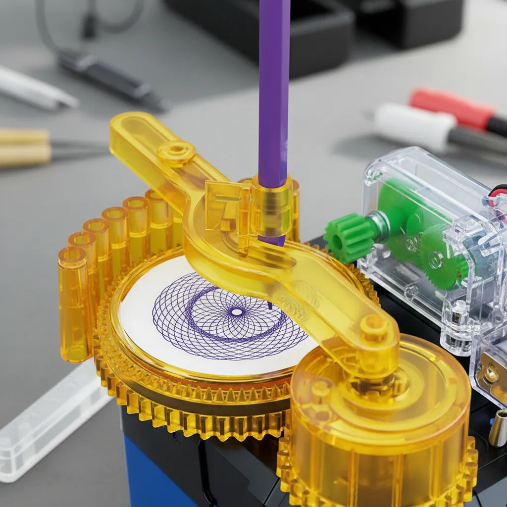 Experimento STEM Diseños Científicos Spirograph Para Niños