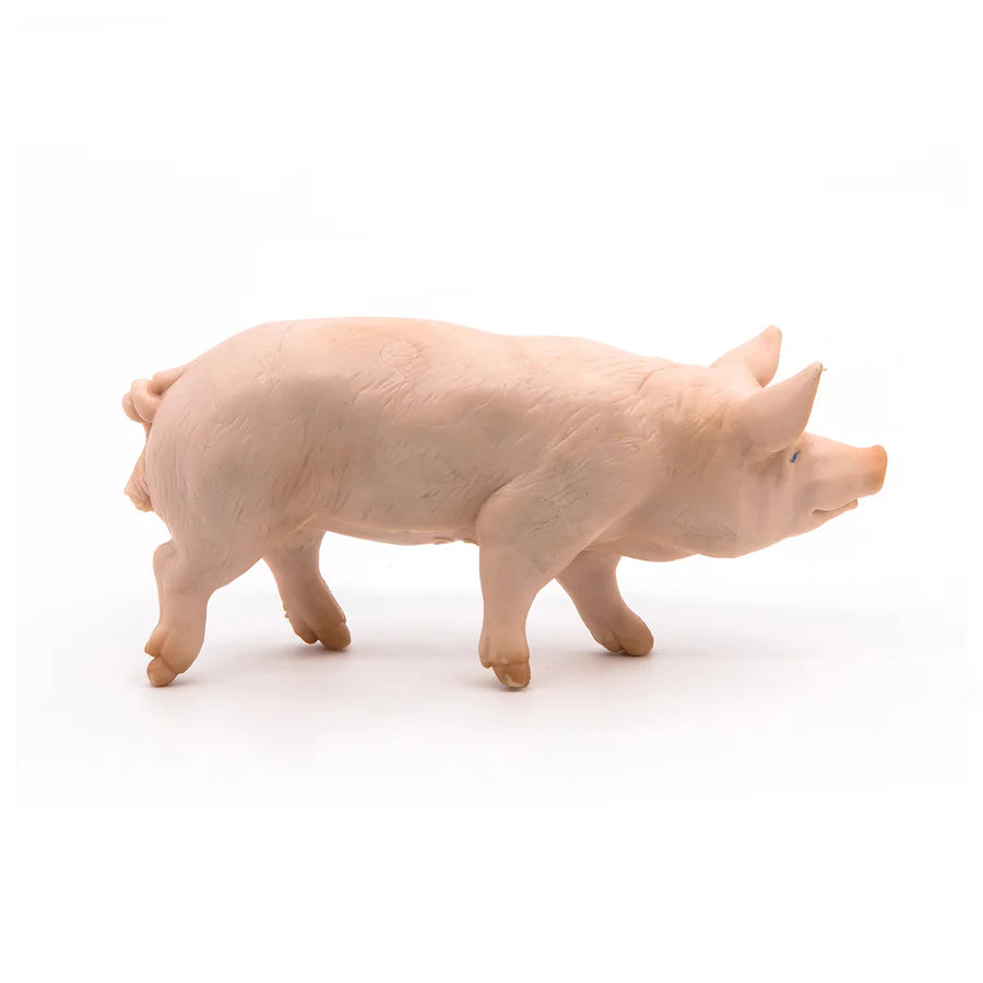 Figura Coleccionable Cerdo Pintados A Mano Papo Niños