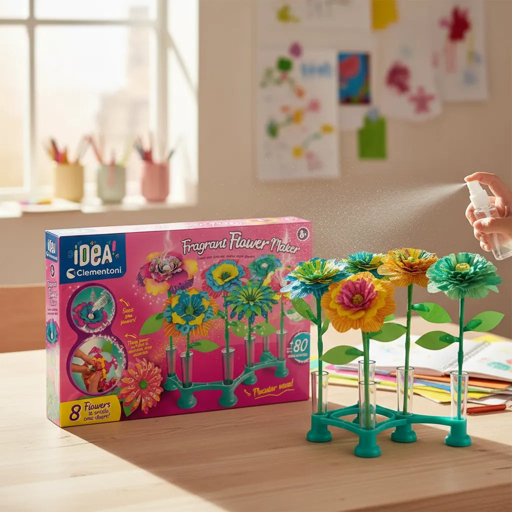 Juego Creativo Kit Floral Con Aroma Para Niños Niñas