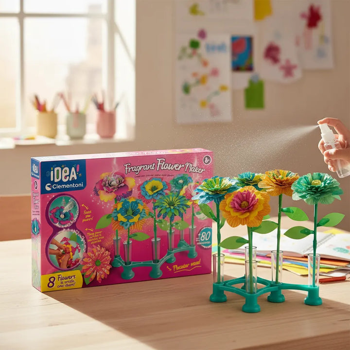 Juego Creativo Kit Floral Con Aroma Para Niños Niñas