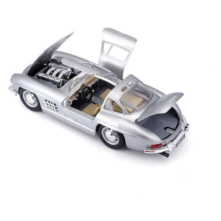Carro A Escala Bburago 1/24 Mercedes-benz 300 Sl