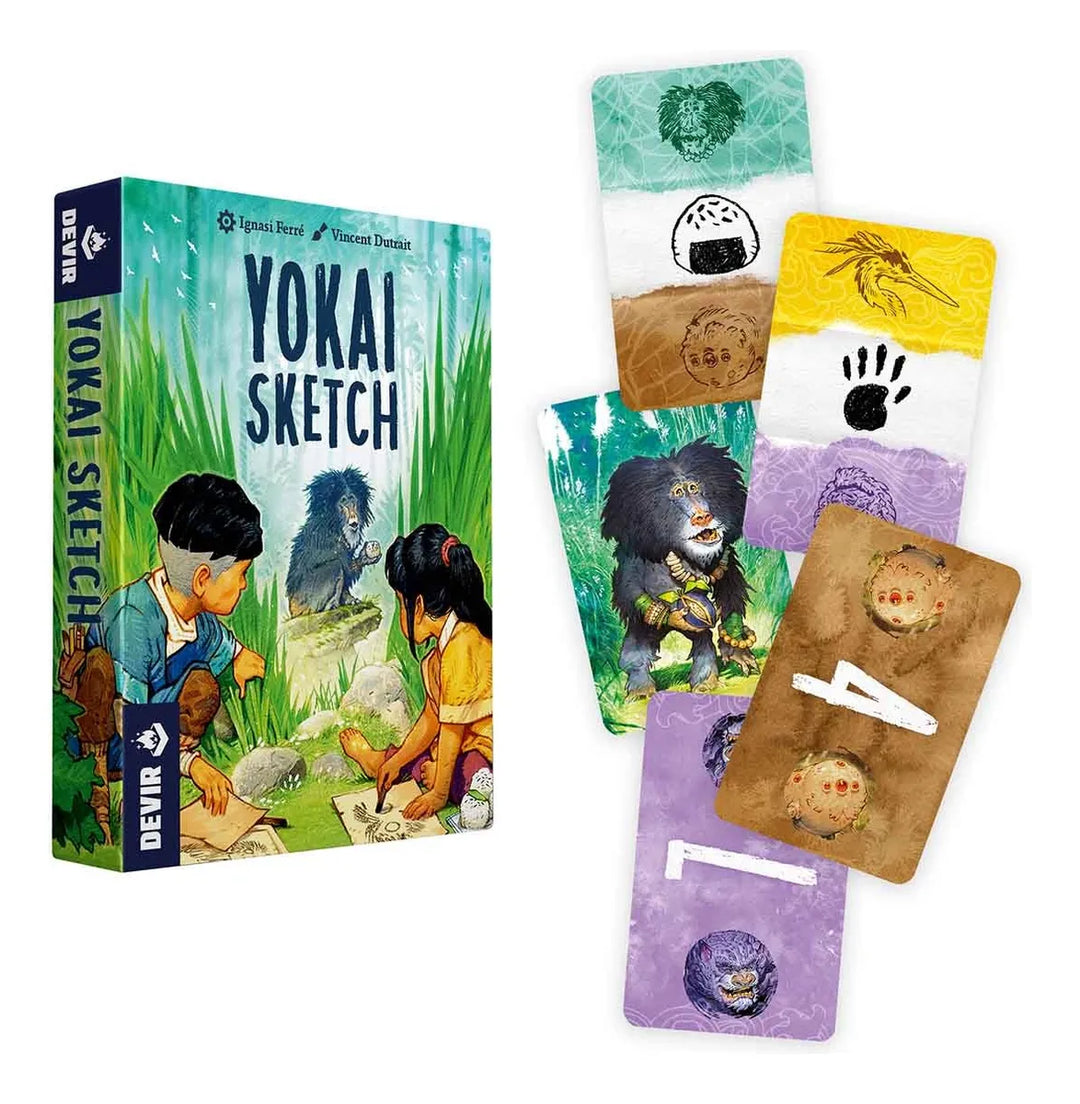 Yokai Sketch Juego De Mesa Estrategia Rol Adultos