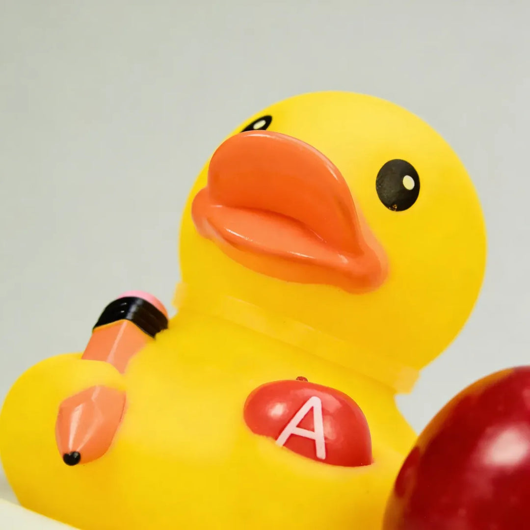 Juguete Patito De Baño Infantino Estudiante Para Bebés Niños