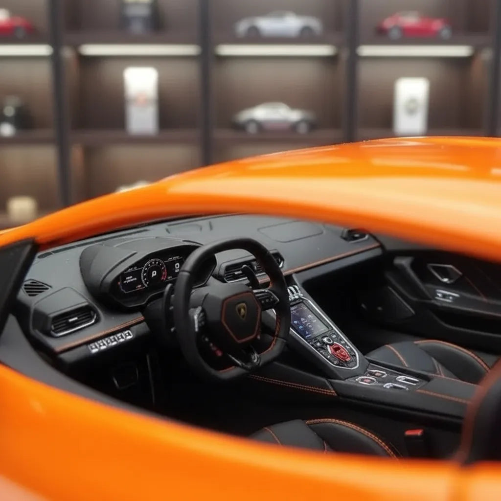 Carro Coleccionable Lamborghini Revuelto Naranja