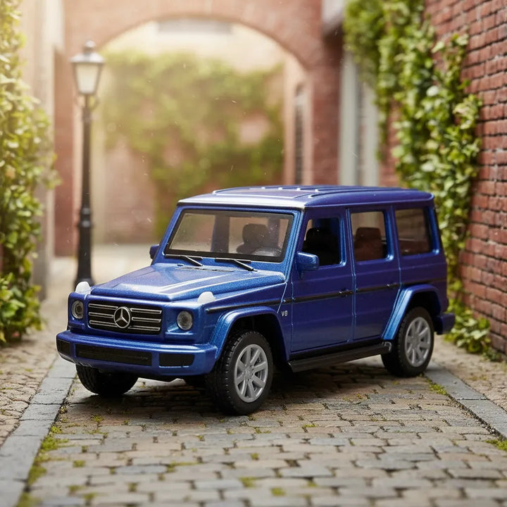 Carros Coleccionable A Escala 1/36 Mercedes Benz Class Azul
