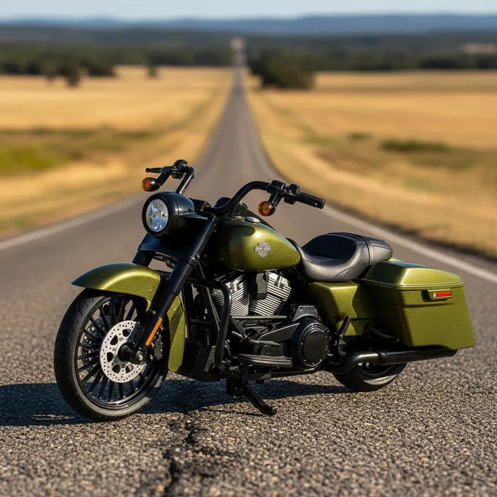 Moto A Escala Harley-davidson 2022 Road King Special Niños
