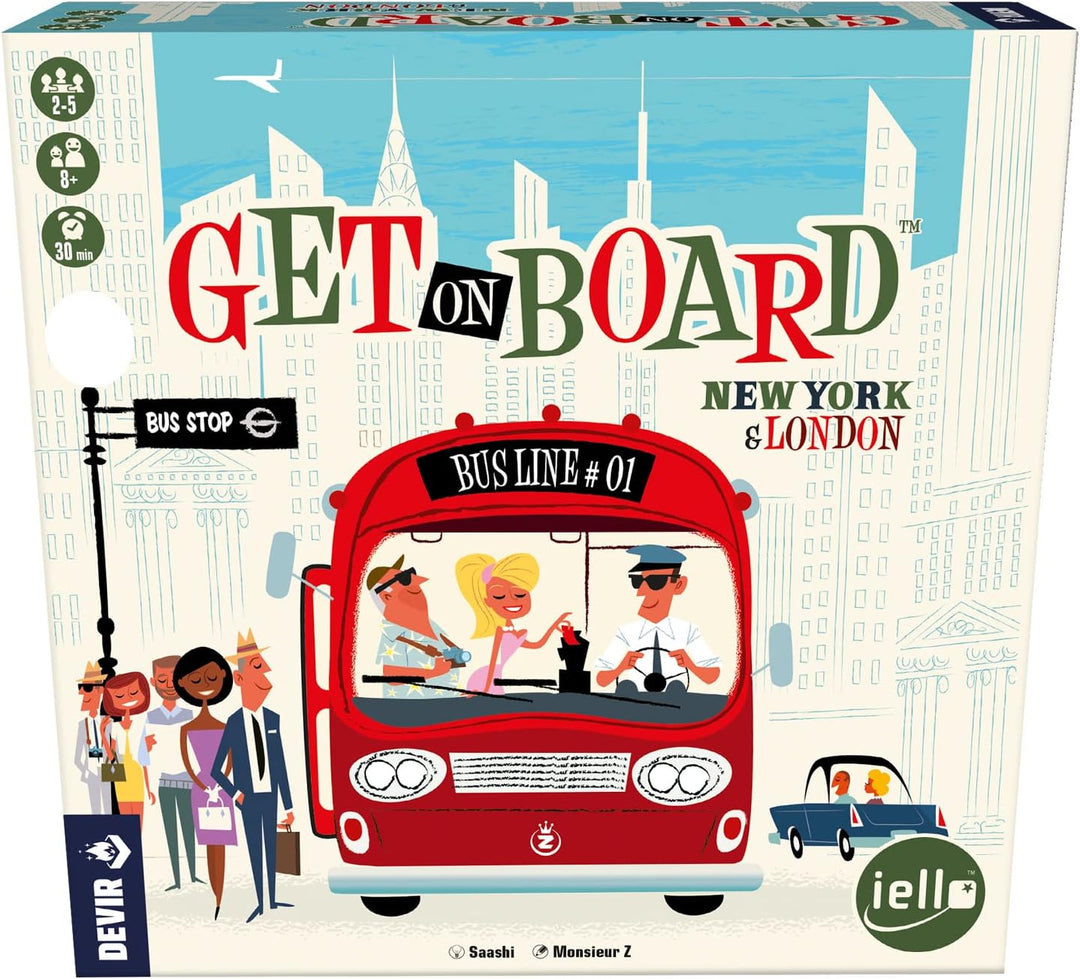 Juego De Mesa Get On Board Nueva York  Adultos