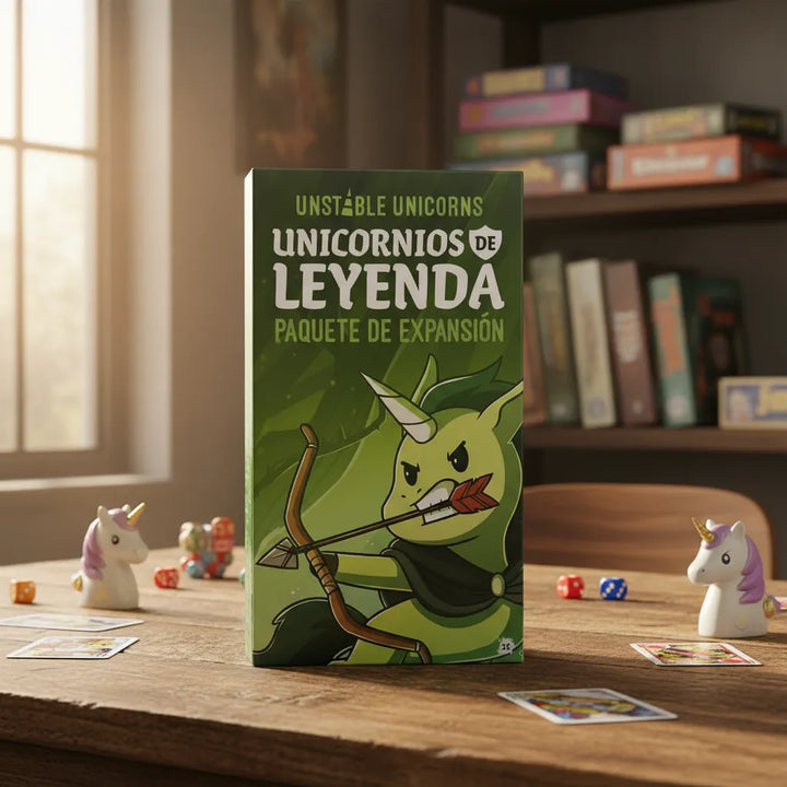Juego Unstable Unicorns Unicornios Leyenda Expansión Español