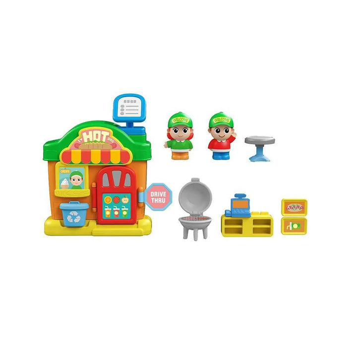 Juguete Set Tienda Perros Calientes Luces Y Sonido Niños