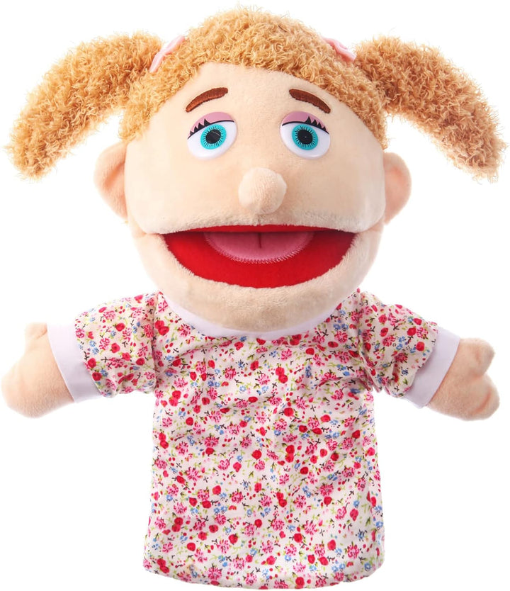Juguete Didáctico Títere Marioneta Niña Para Niños