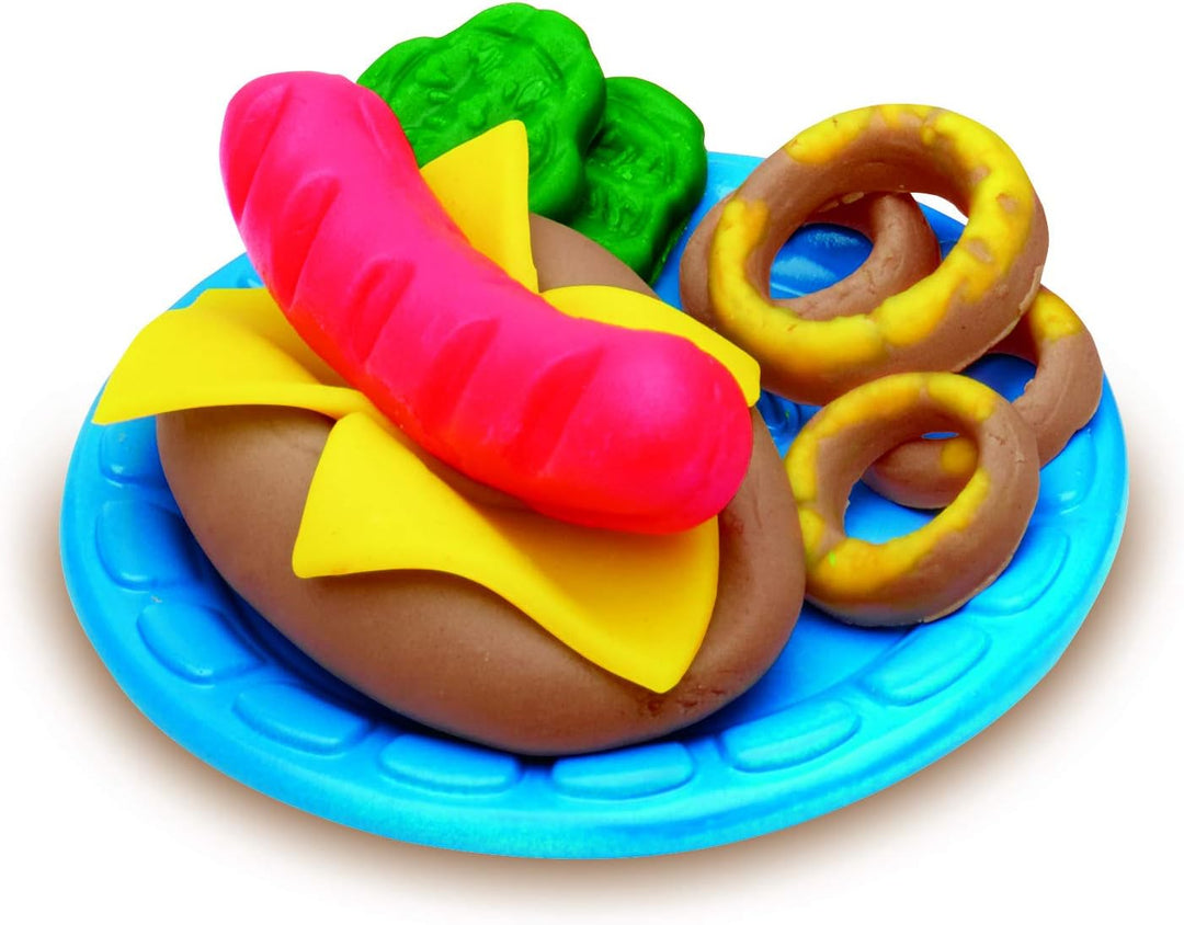 Juego Play-doh Crea Hamburguesas Para Niños