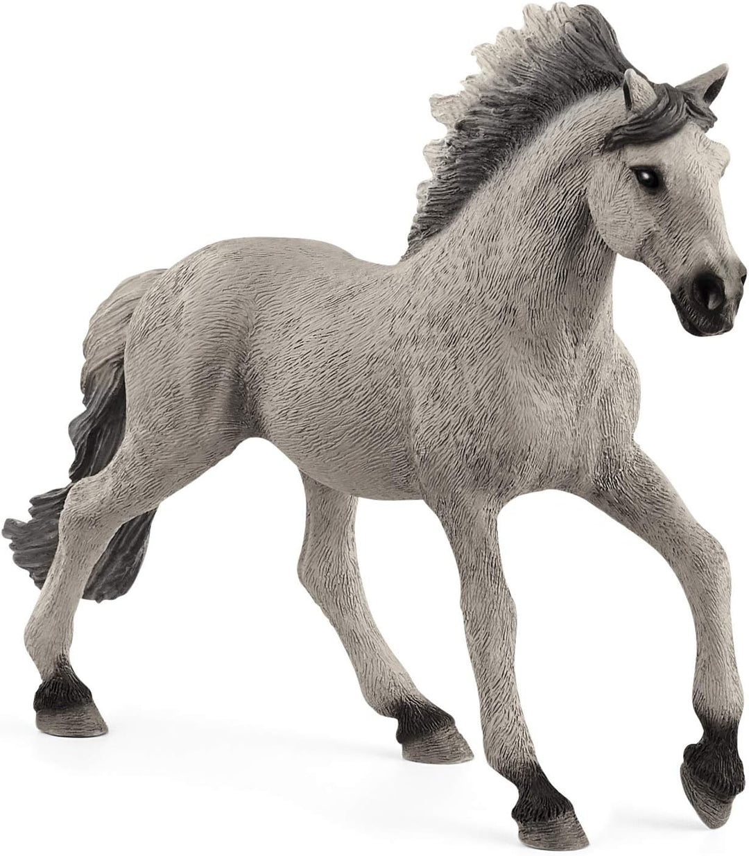 Figura Semental Mustang Sorraia Pintada A Mano