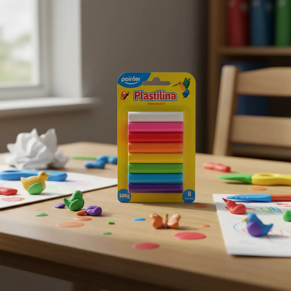 Plastilina Para Ninos 8 Colores