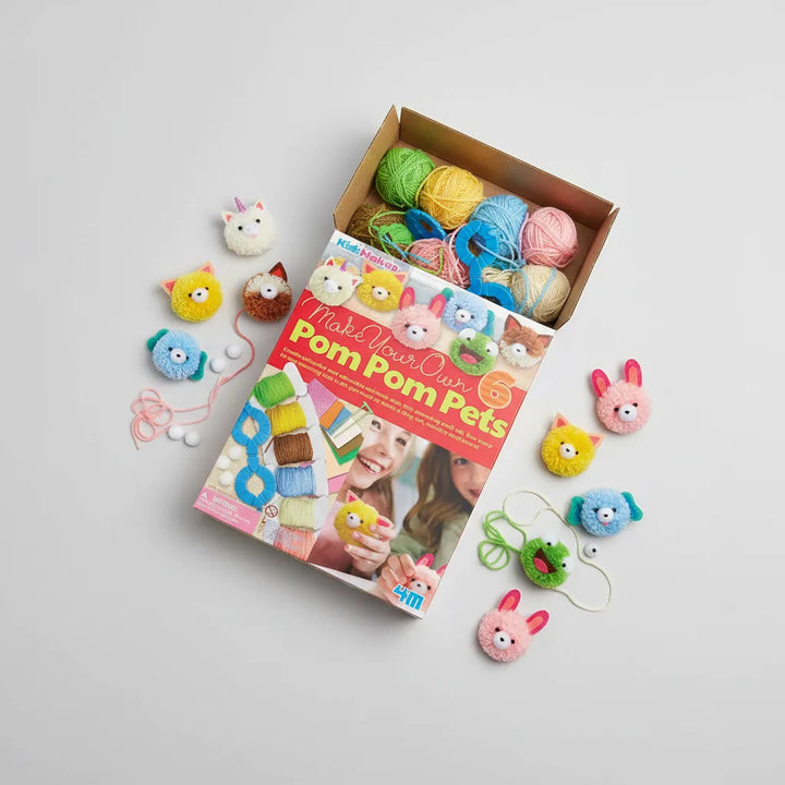 Kit De Arte Mascotas De Pompom