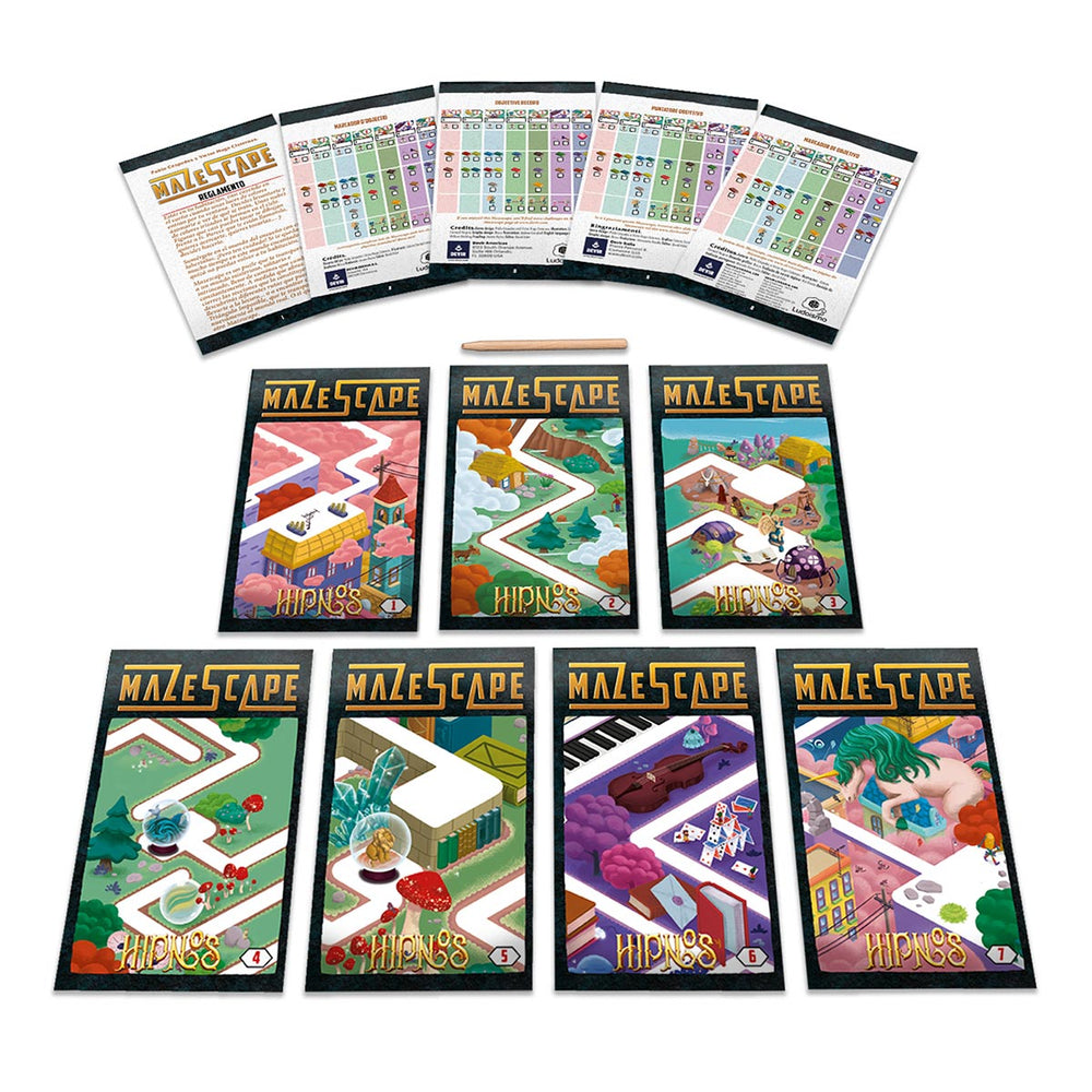 Juego De Mesa Mazescape Kids: Hipnos Niños