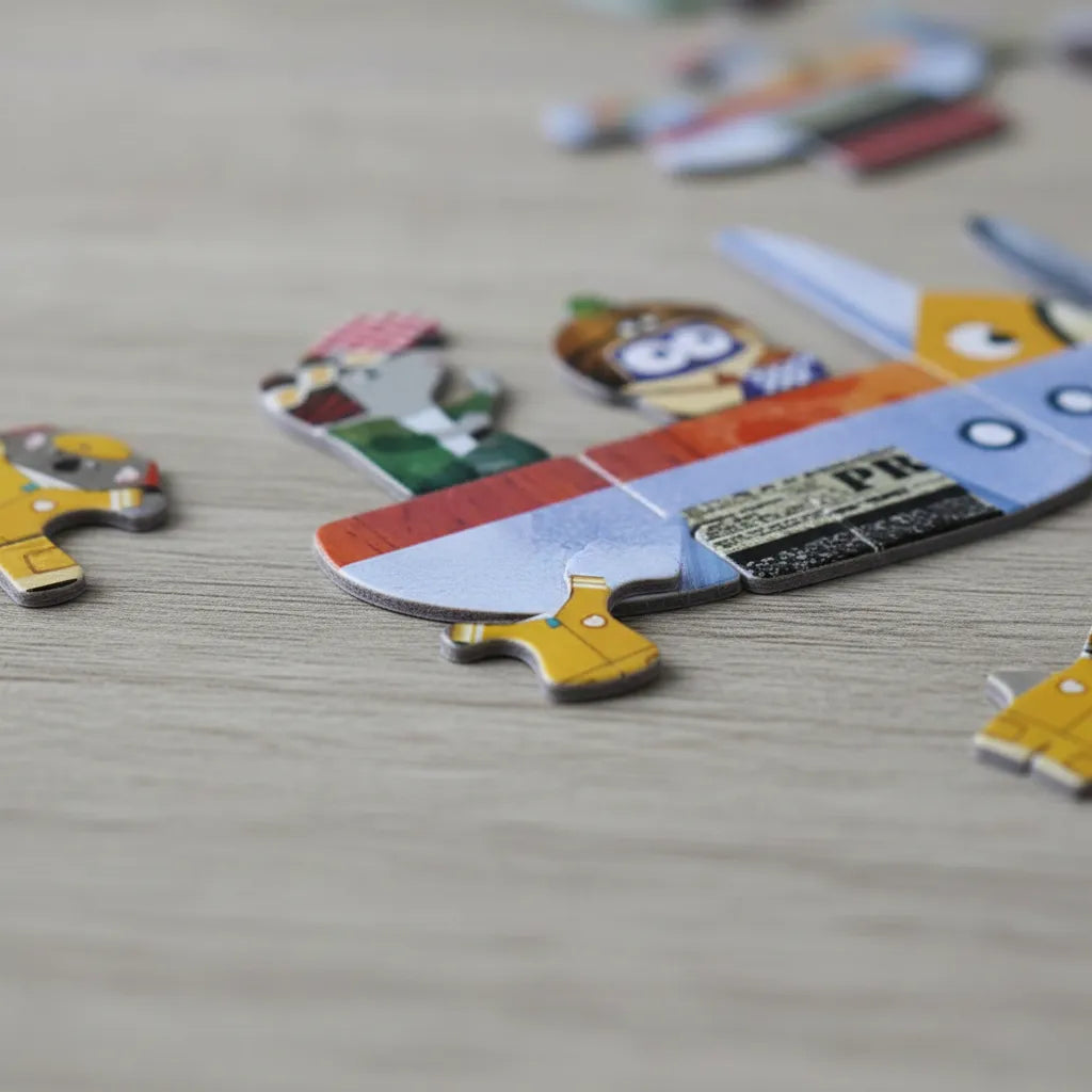 Juego Didáctico Magnética Aviones Para Niños
