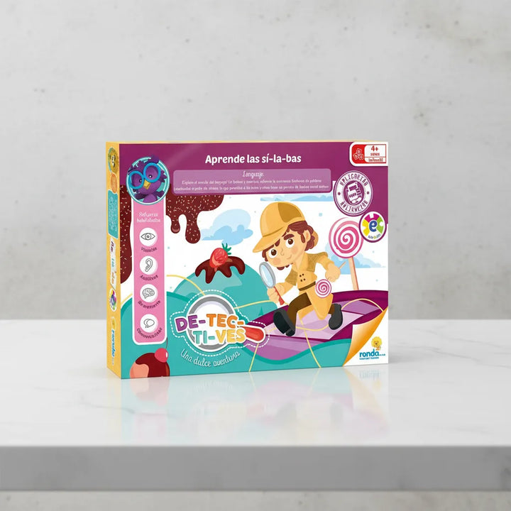 Juego De Mesa Educativo Detectives Silabas Niños
