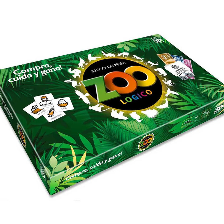 Juego De Mesa Estrategia Zoológico Para Familia