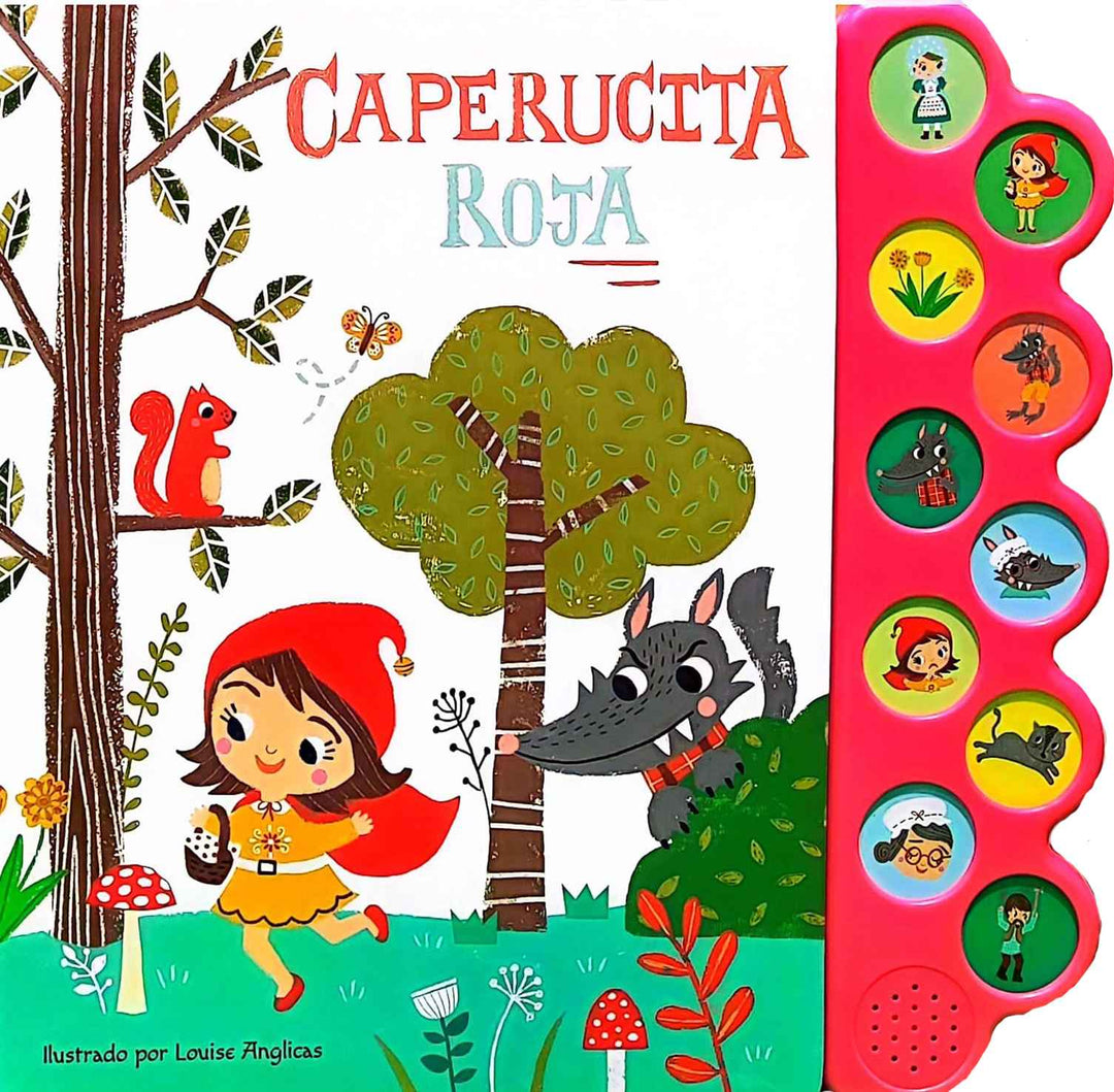 Libro Sonoro Caperucita Roja Niños
