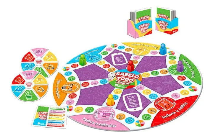 Juego De Mesa Sabelo Todo Junior Ronda familia