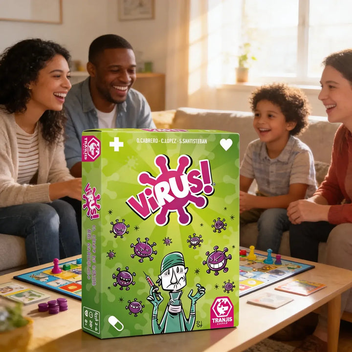 Juego De Mesa Virus Estrategia Devir Para Niños Familia