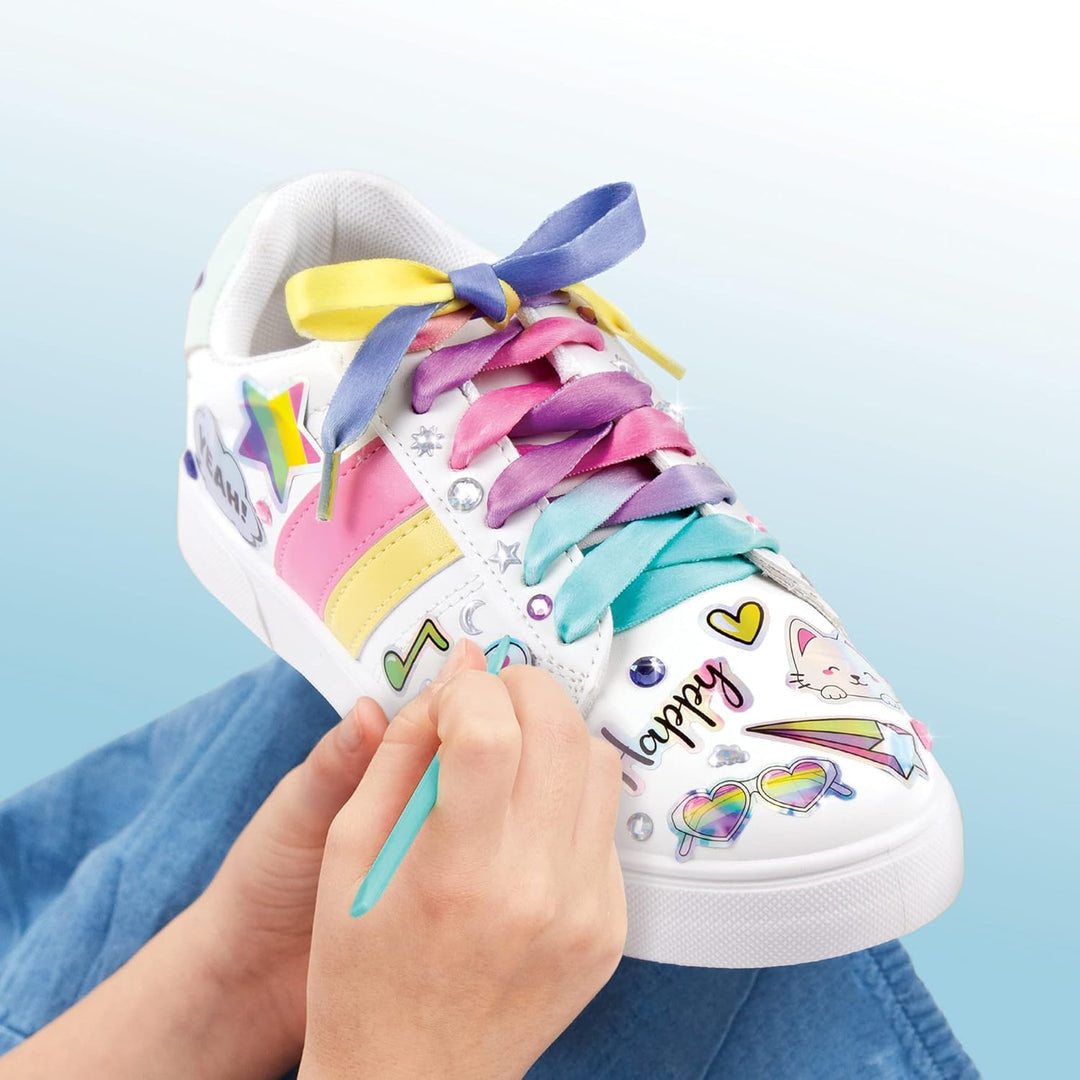 Set Decorar Zapatos Con Calcomanías para Niñas