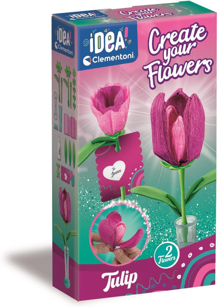 Juego Científico Creativo Flores Tulipanes Para Niños Niñas