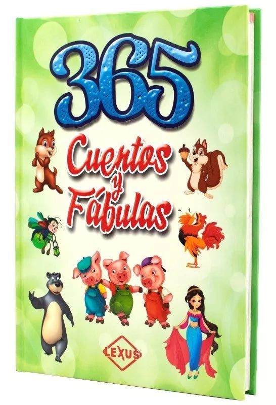 Libro Infantil 365 Cuentos Y Fábulas Para Niños