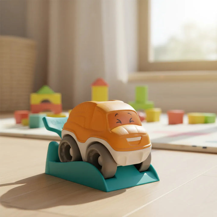 juguete carro giros locos Naranja para niños