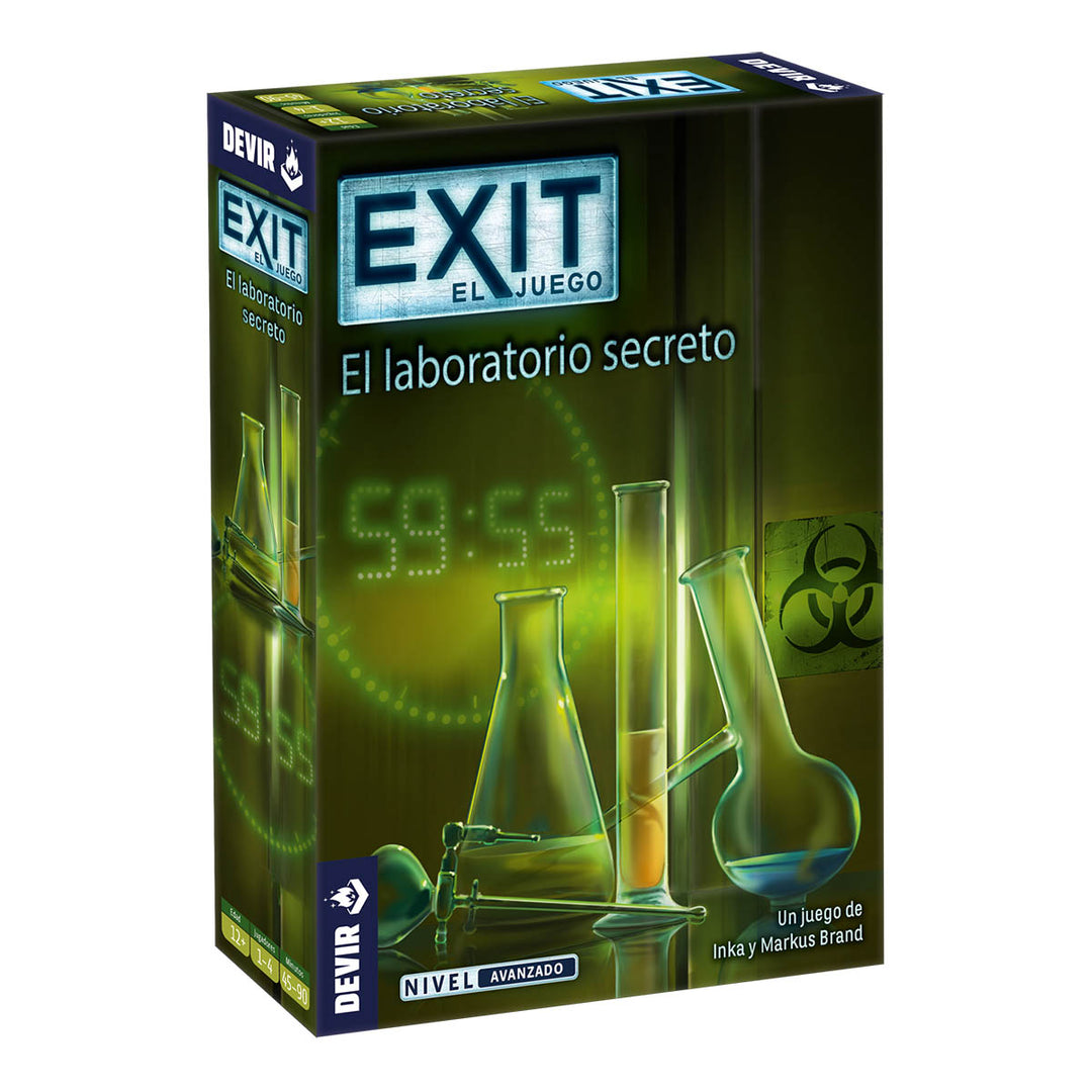 Juego De Mesa Exit El Laboratorio Secreto  Niños