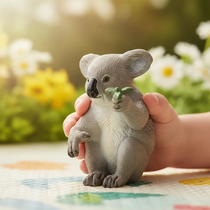 Figura Coleccionable Koala Pintados A Mano Papo Para Niños
