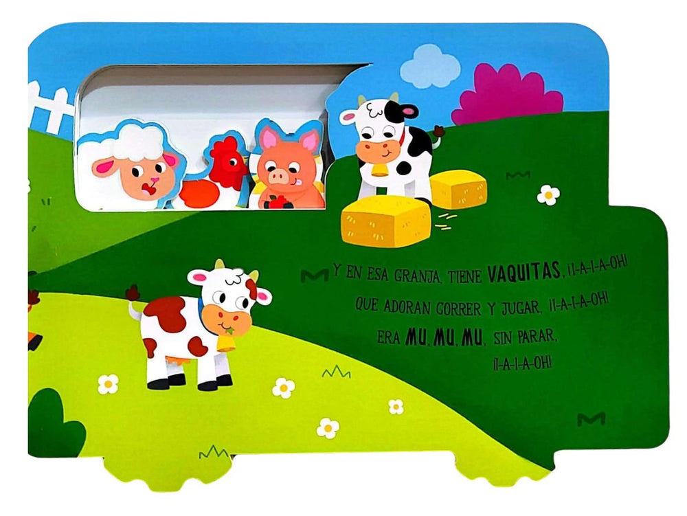 Libro Infantil Interactivos Rueditas El Viejo Mcdonald