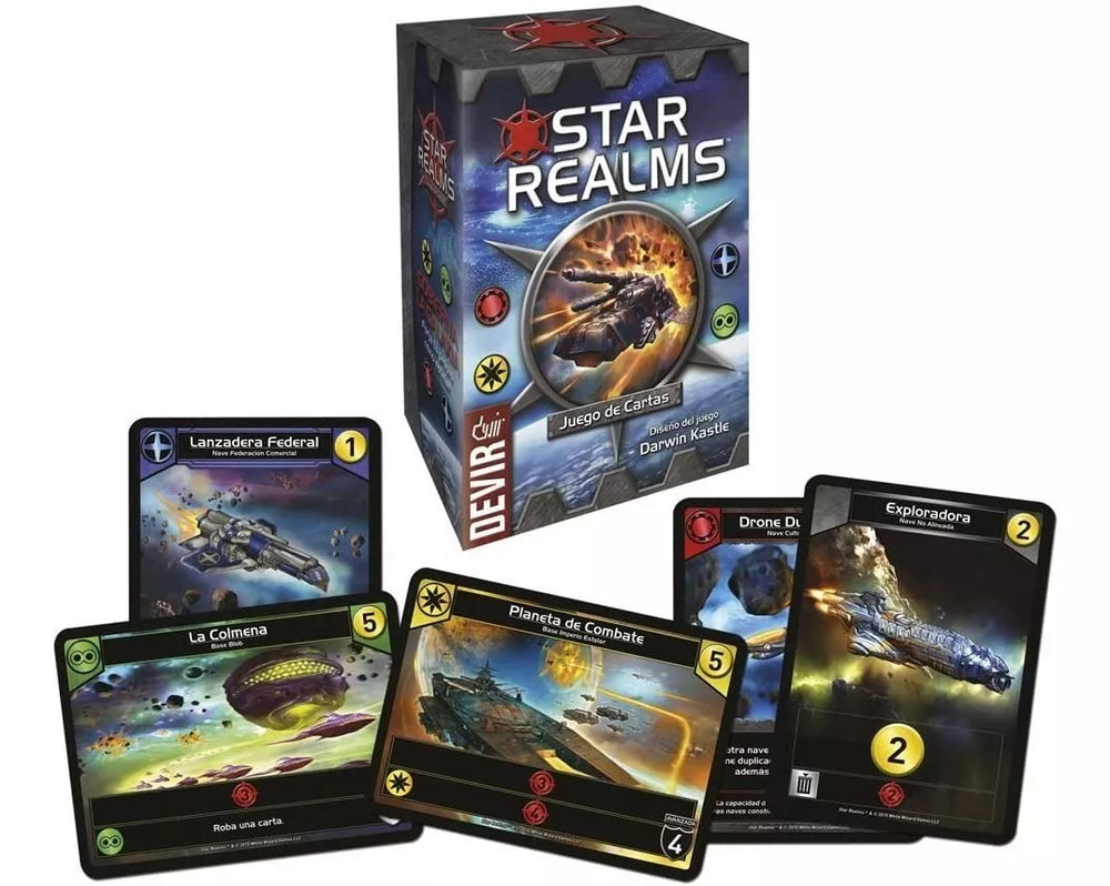Juego De Mesa Estrategia Star Realms Para Niños