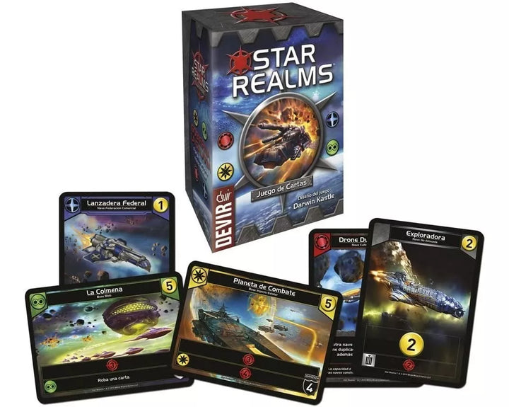 Juego De Mesa Estrategia Star Realms Para Niños