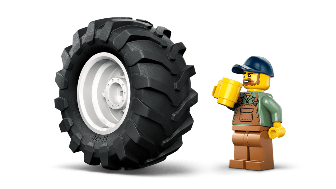 Juego De Construcción Agrícola 204 Piezas Lego Original